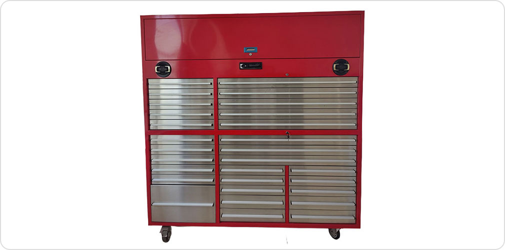 Hindi kinakalawang na Steel Rolling Tool Chest