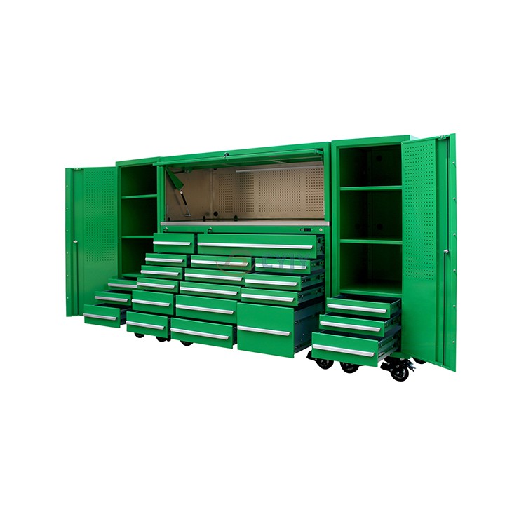 Aluminum Rolling Garage Cabinet