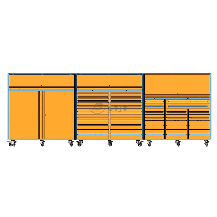 Kumbinasyon ng Rolling Tool Cabinet