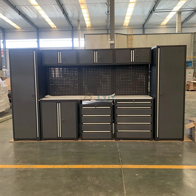 Multifunctional metal tool cabinet