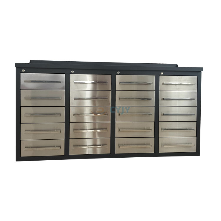 Hindi kinakalawang na Steel Metal Mobile Tool Cabinet